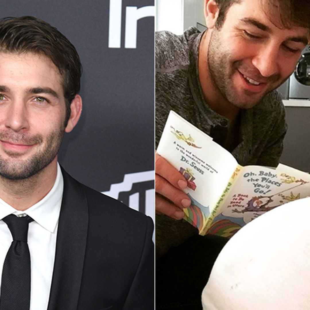 James Wolk, star of Mad Men, welcomes first baby with wife Elizabeth – see Instagram photo