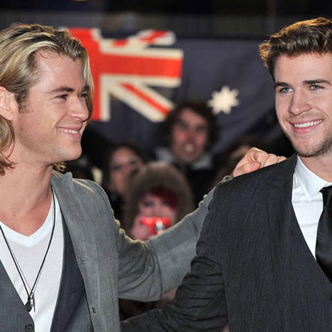 Chris Hemsworth teases younger brother Liam for posing in tiny swim shorts