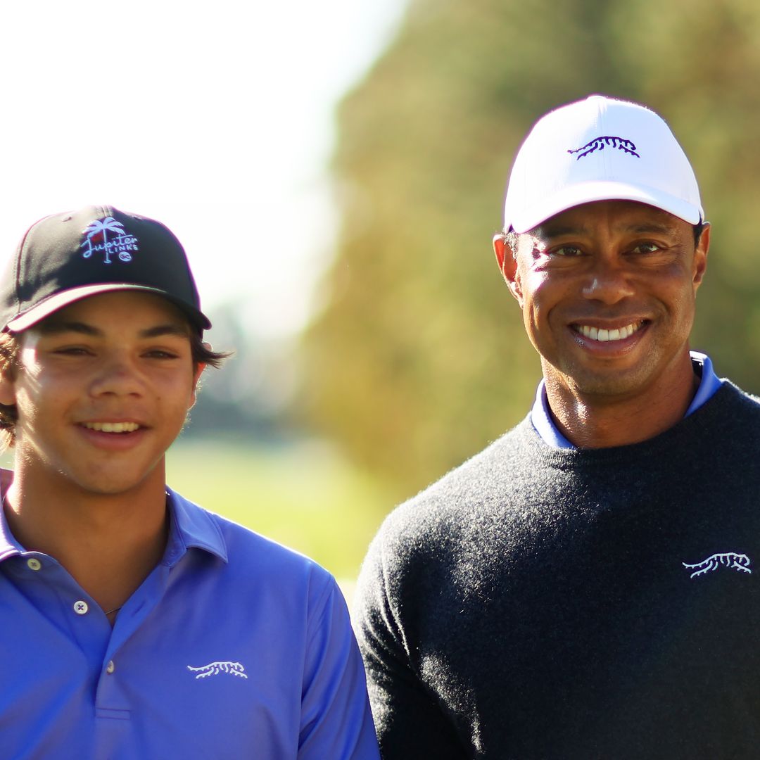 Tiger Woods' talented son Charlie follows in dad's footsteps