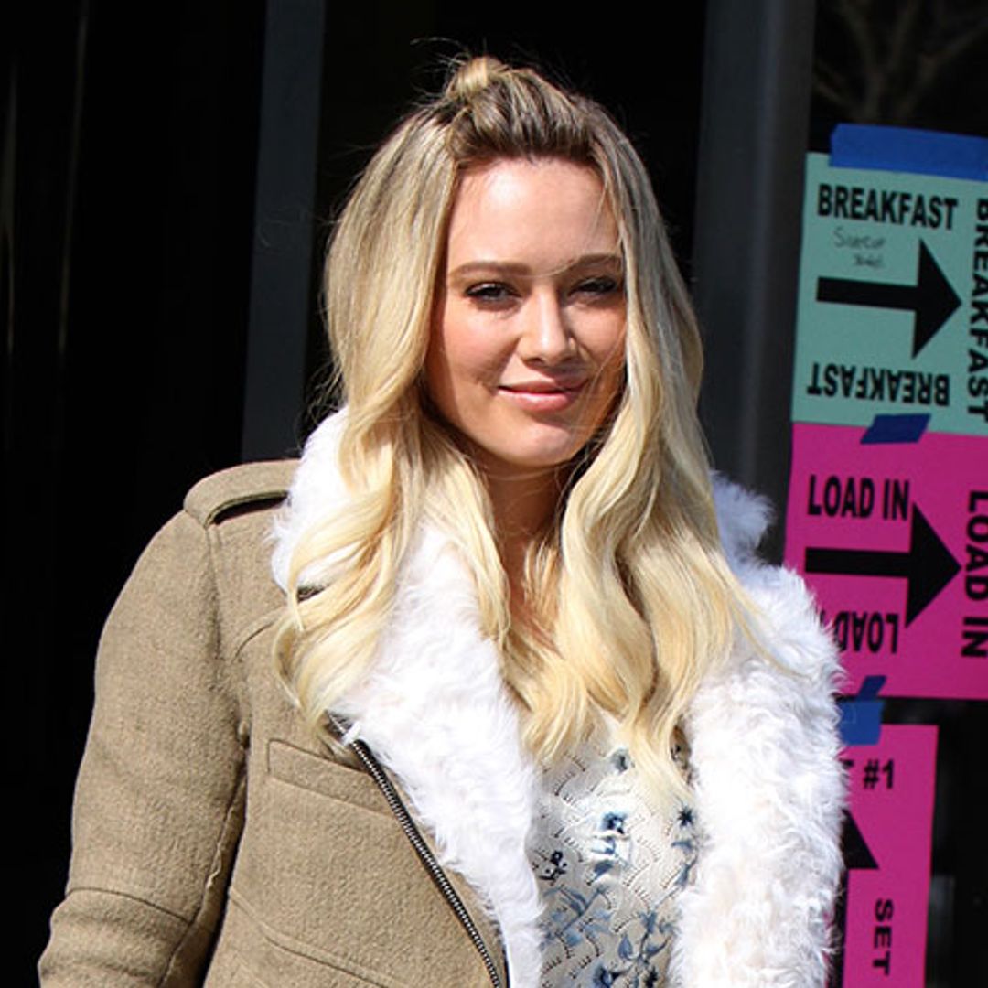 Hilary Duff appears in high spirits after splitting up from Matthew Koma