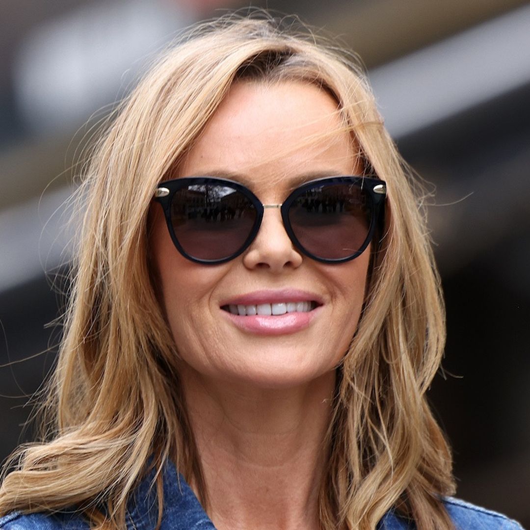 Amanda Holden rocks ultra-pretty River Island blouse for adorable video with daughter Hollie