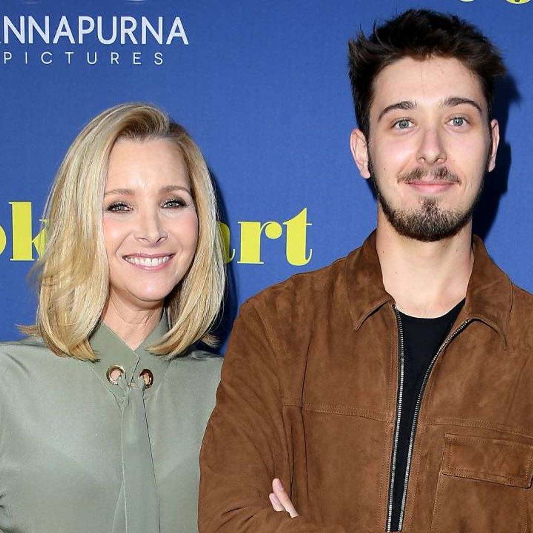 Lisa Kudrow has the sweetest photo of son Julian inside her study at LA mansion