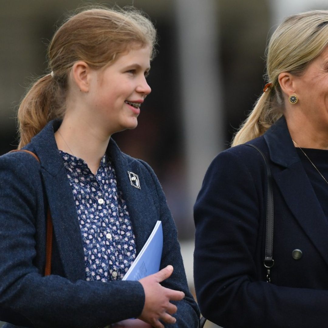 Lady Louise Windsor and Sophie, Countess of Wessex supported Zara Tindall at Burghley Horse Trials