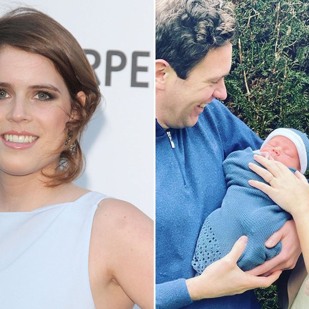 The sweet link between Princess Eugenie's baby and Duchess Camilla's grandson