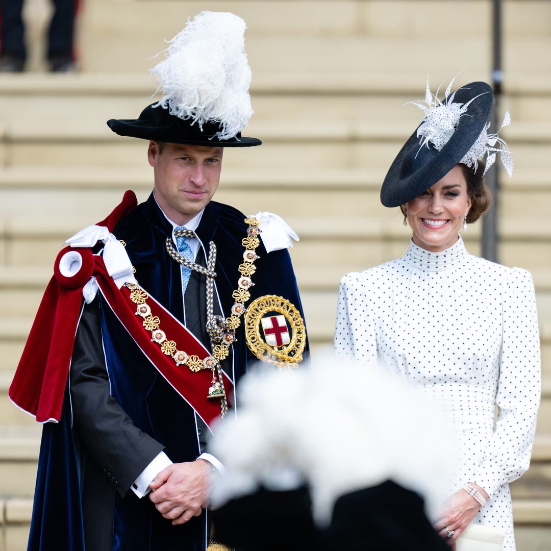 The Prince and Princess of Wales's royal first at Garter Day revealed