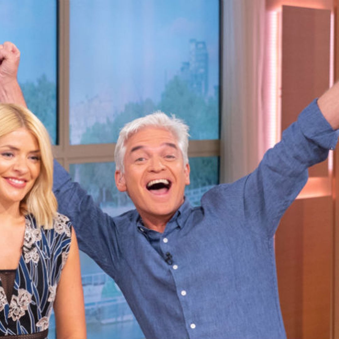 Holly Willoughby and Phillip Schofield are reunited on holiday