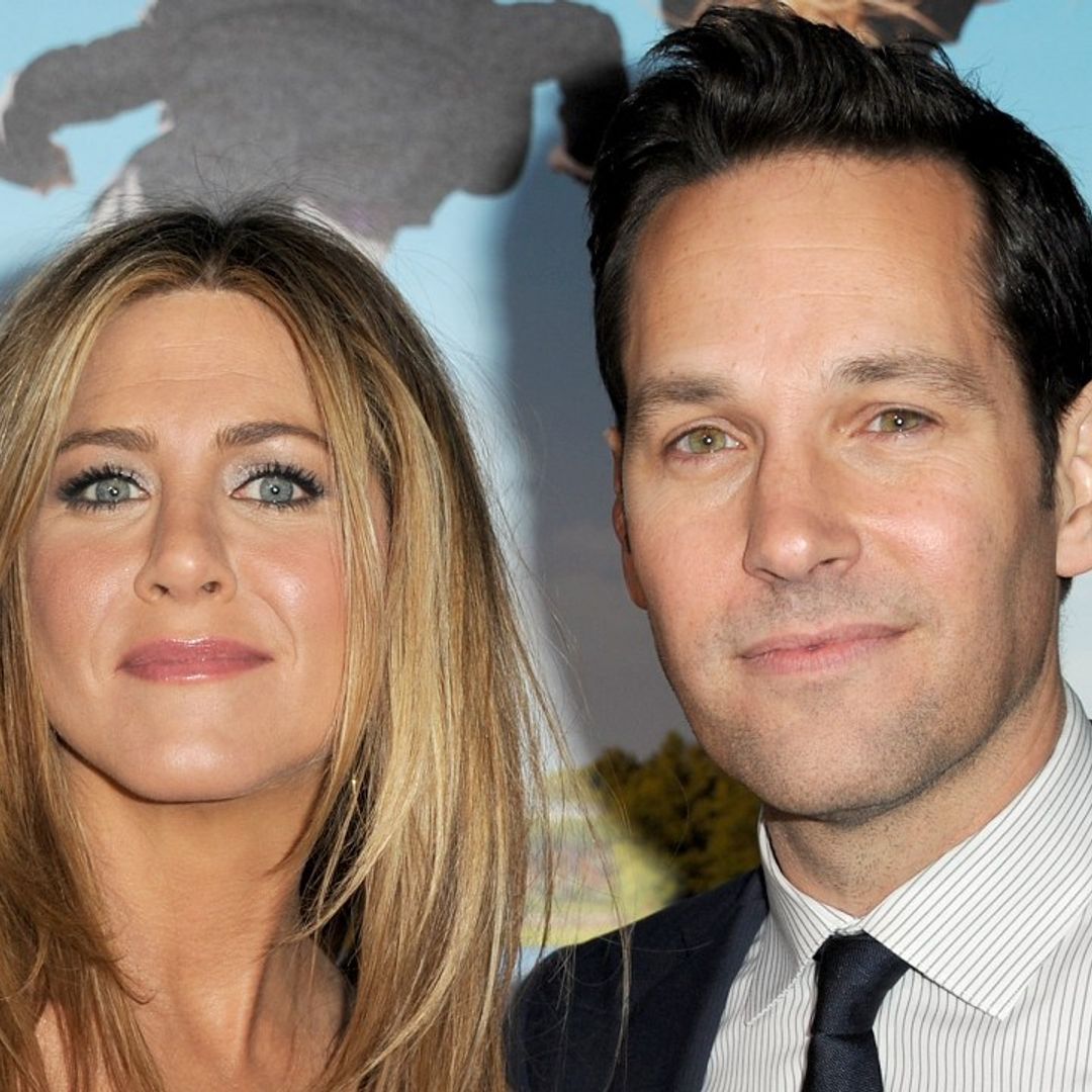 Jennifer Aniston has pillow fight with Paul Rudd in incredible throwback