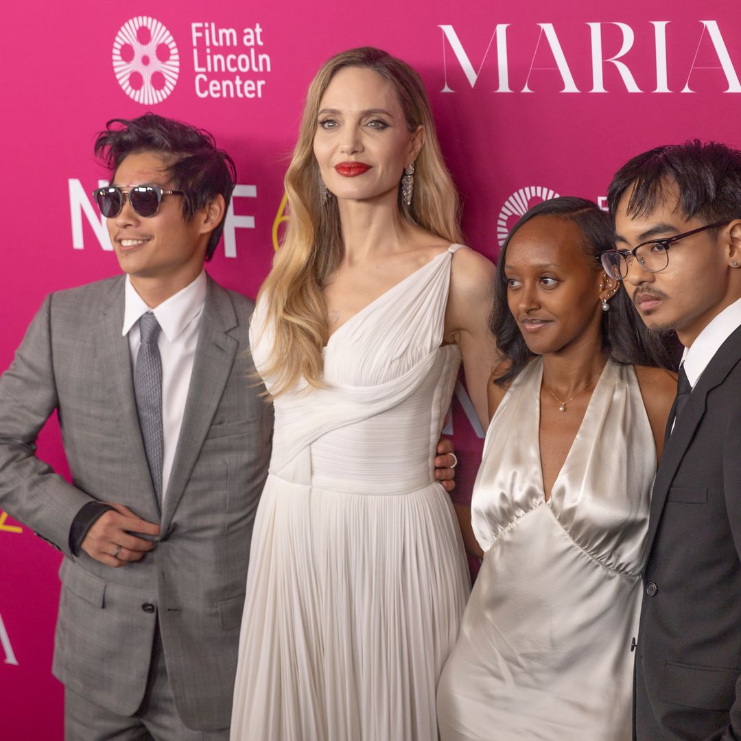 Angelina Jolie's sons comfort her through 'big' emotional moment: 'I was very lucky'