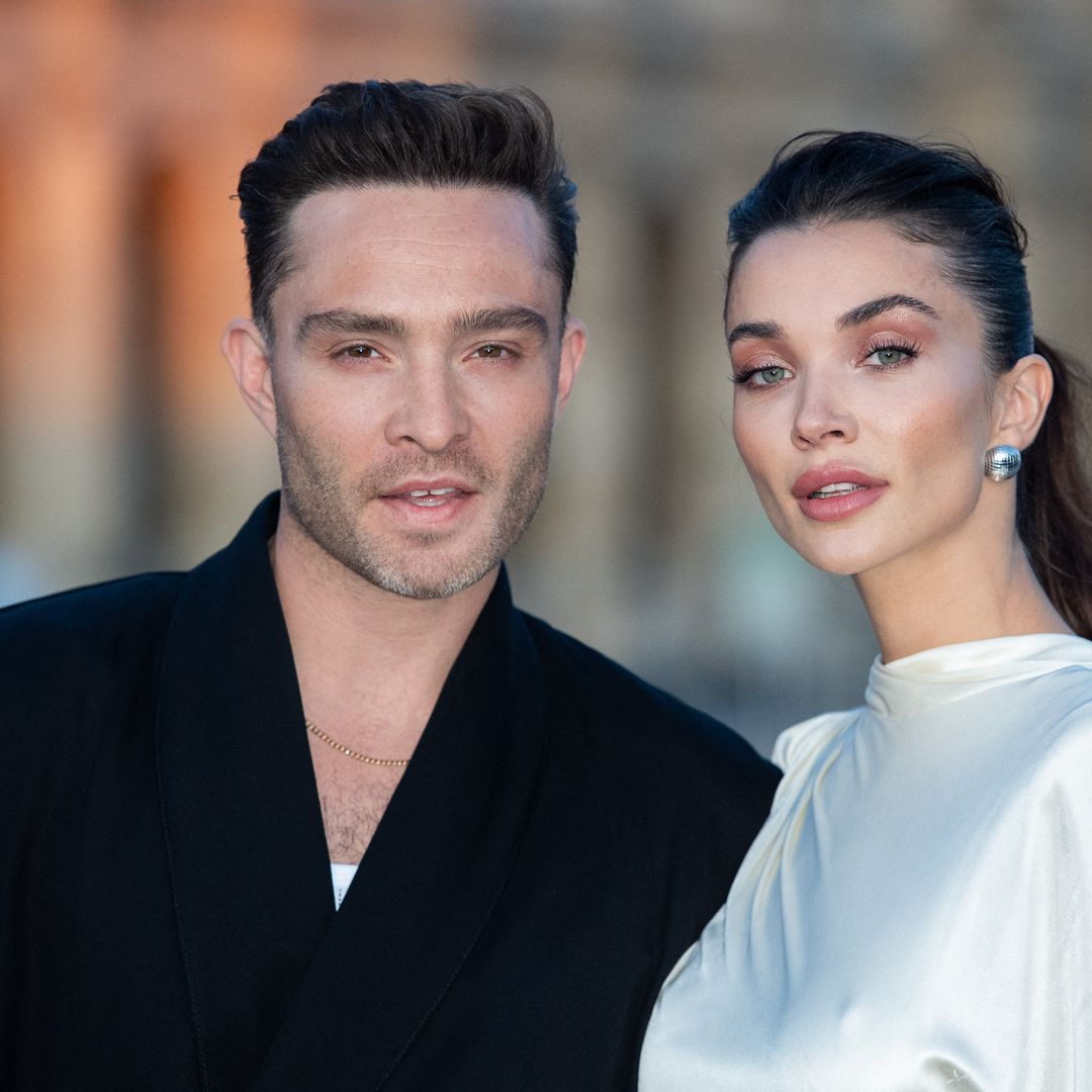 Ed Westwick reveals Switzerland glacier engagement to Amy Jackson – and her ring is spellbinding