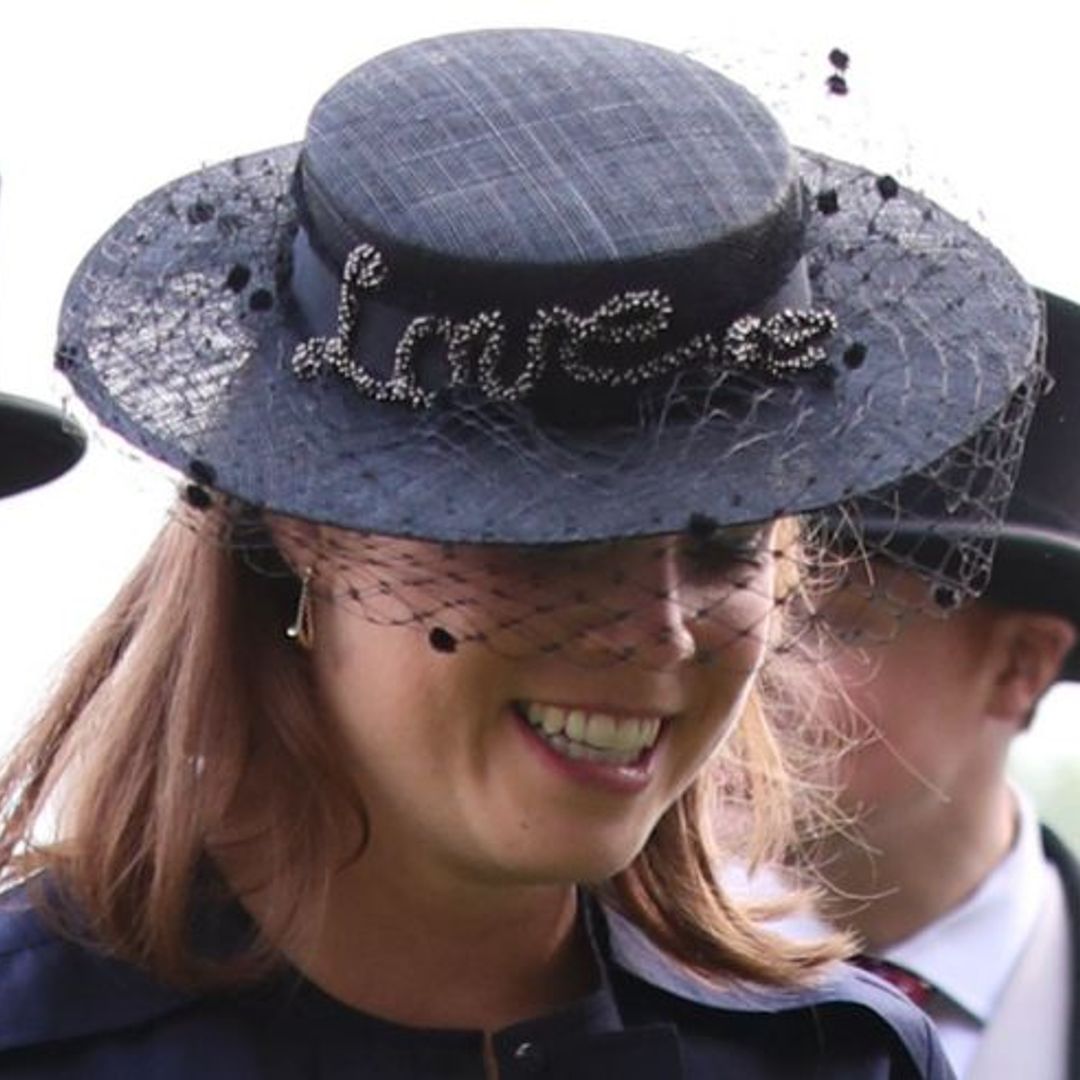 Princess Eugenie pays sweet tribute to fiancé Jack Brooksbank with statement hat