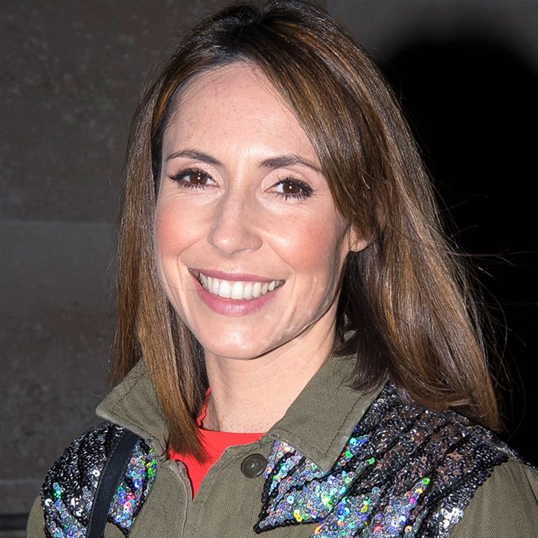 The One Show's Alex Jones shares a glimpse of her baby bump in flirty floral number