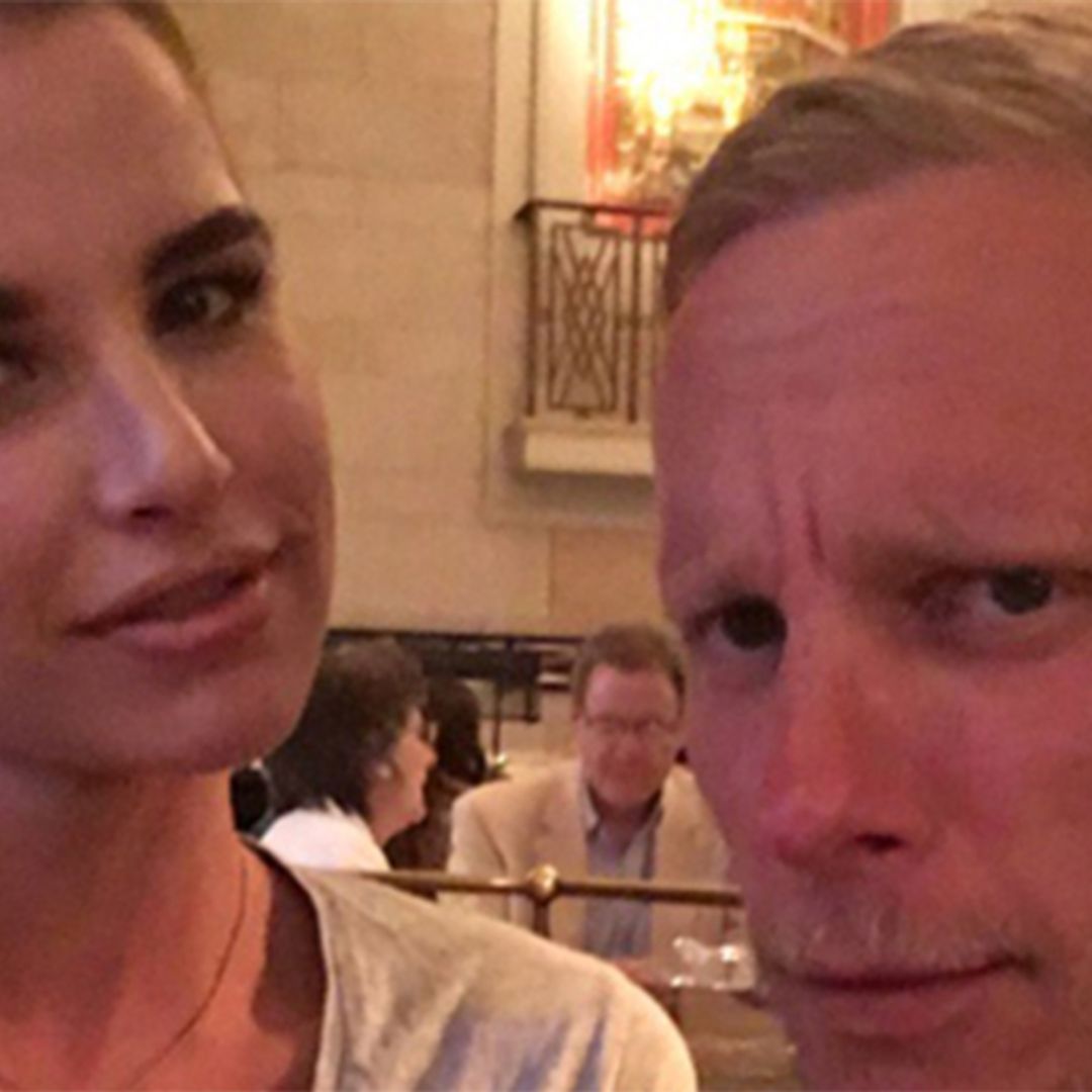 Injured Vogue Williams has a knight in shining armour – Laurence Fox!