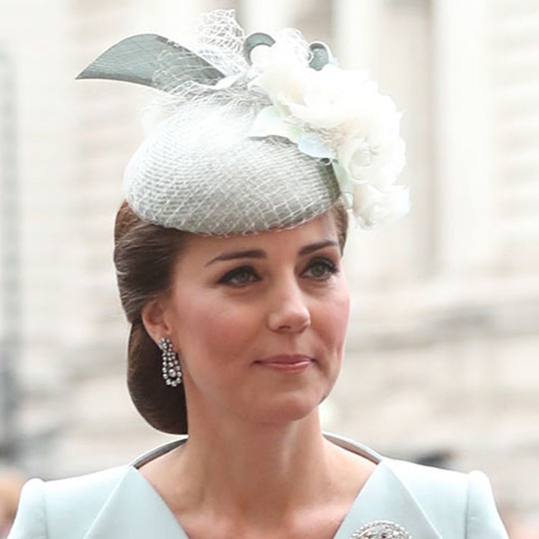 Duchess Kate is stunning in a baby blue dress as she surprises with appearance at RAF centenary event