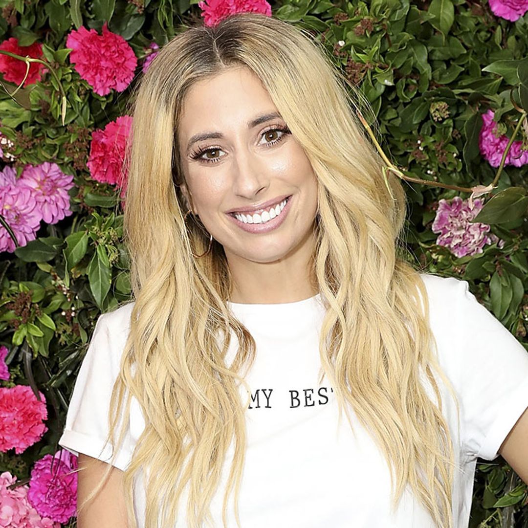 Stacey Solomon catches up with Loose Women – but her baby has other ideas!