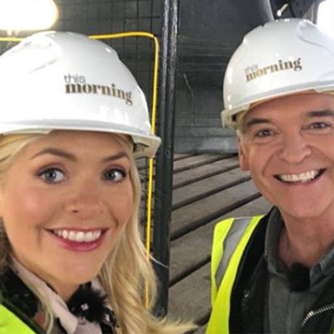 Holly Willoughby and Phillip Schofield take an exclusive tour inside Big Ben