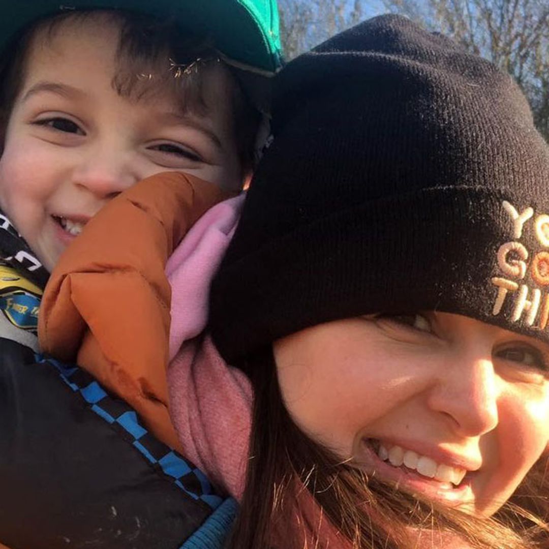 Giovanna Fletcher's son Buddy is identical to famous relative in throwback photo