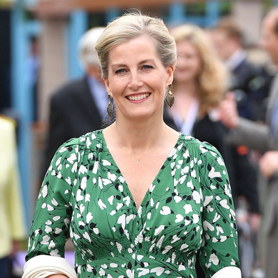 The Countess of Wessex is gorgeous in green at Chelsea Flower Show