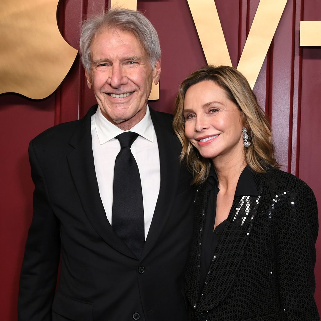 Calista Flockhart responds to husband Harrison Ford's tearful speech with emotional statement