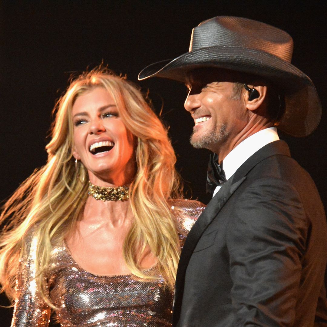 Tim McGraw and Faith Hill's three daughters look almost unrecognizable in rare childhood photo