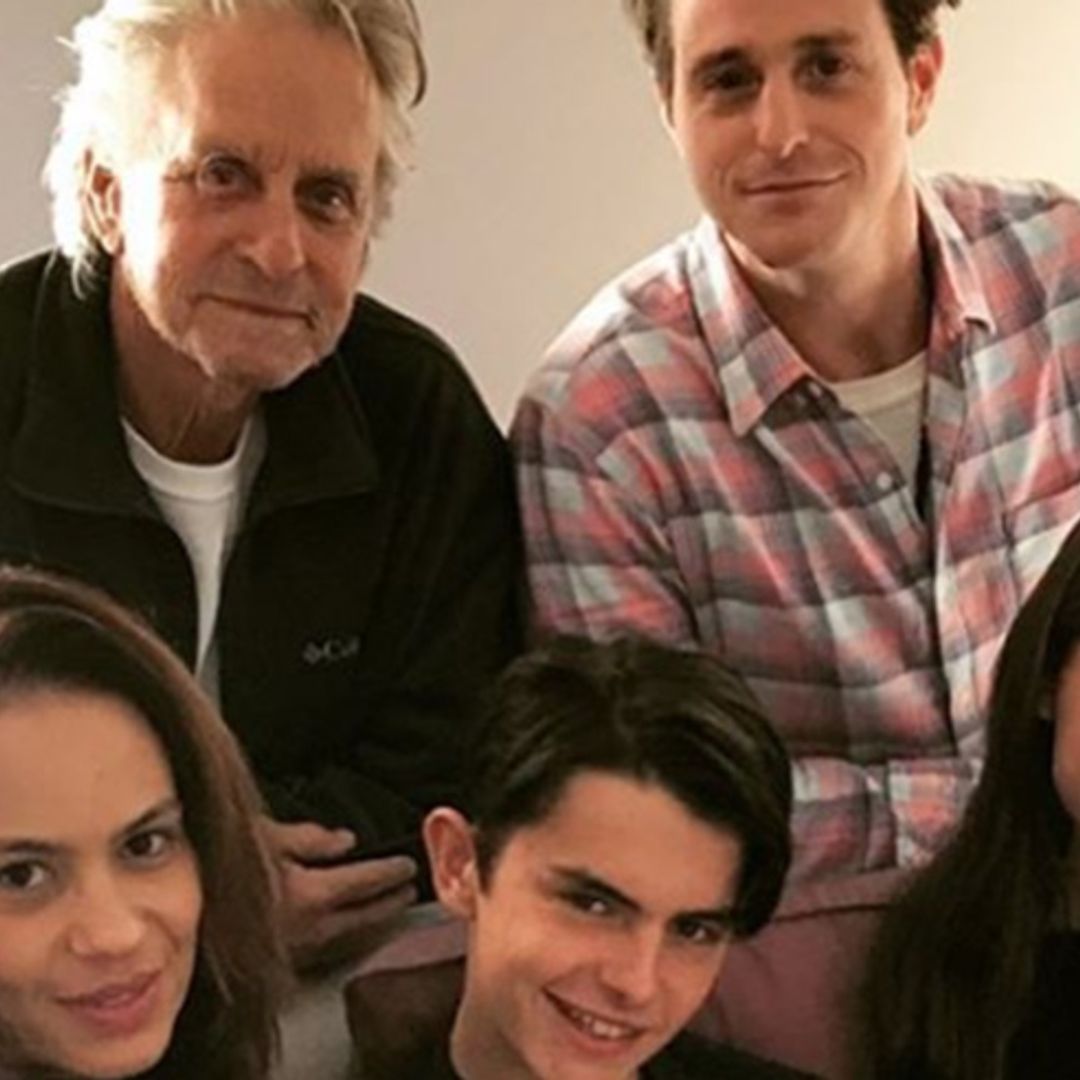 Michael Douglas' son Cameron shares photo of family with new baby