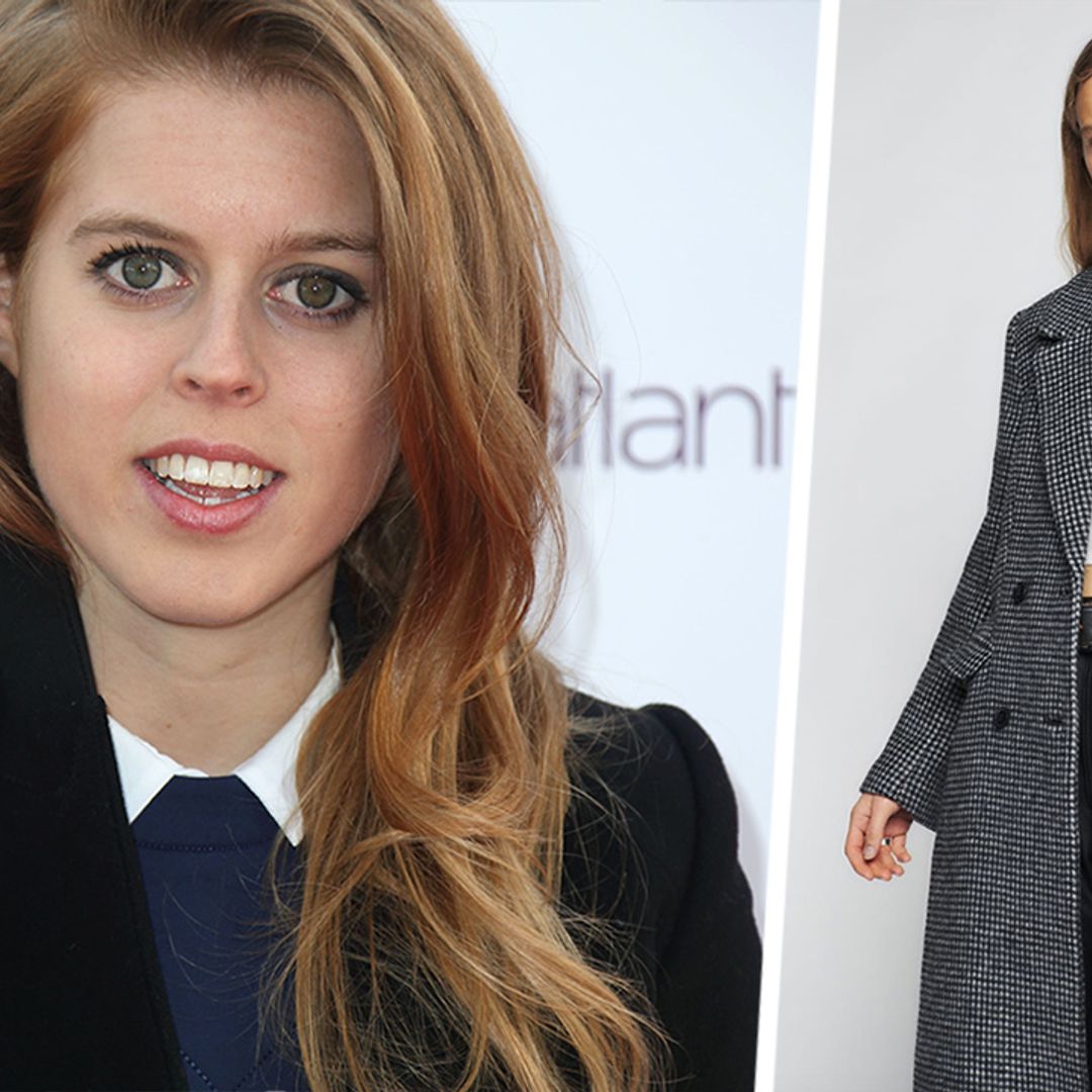Princess Beatrice steps out in the high street coat of our dreams