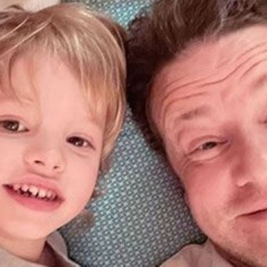 Jamie Oliver shares adorable video of son River – and his unexpected lookalike!