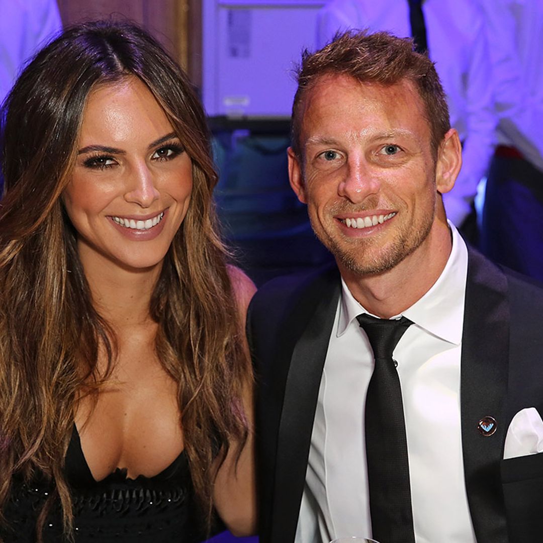 Jenson Button expecting first child with fiancée Brittny Ward
