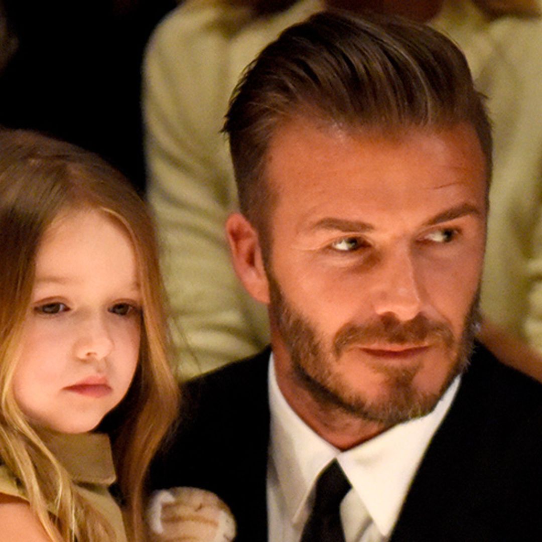 David Beckham shares sweetest photo of his little ballerina Harper