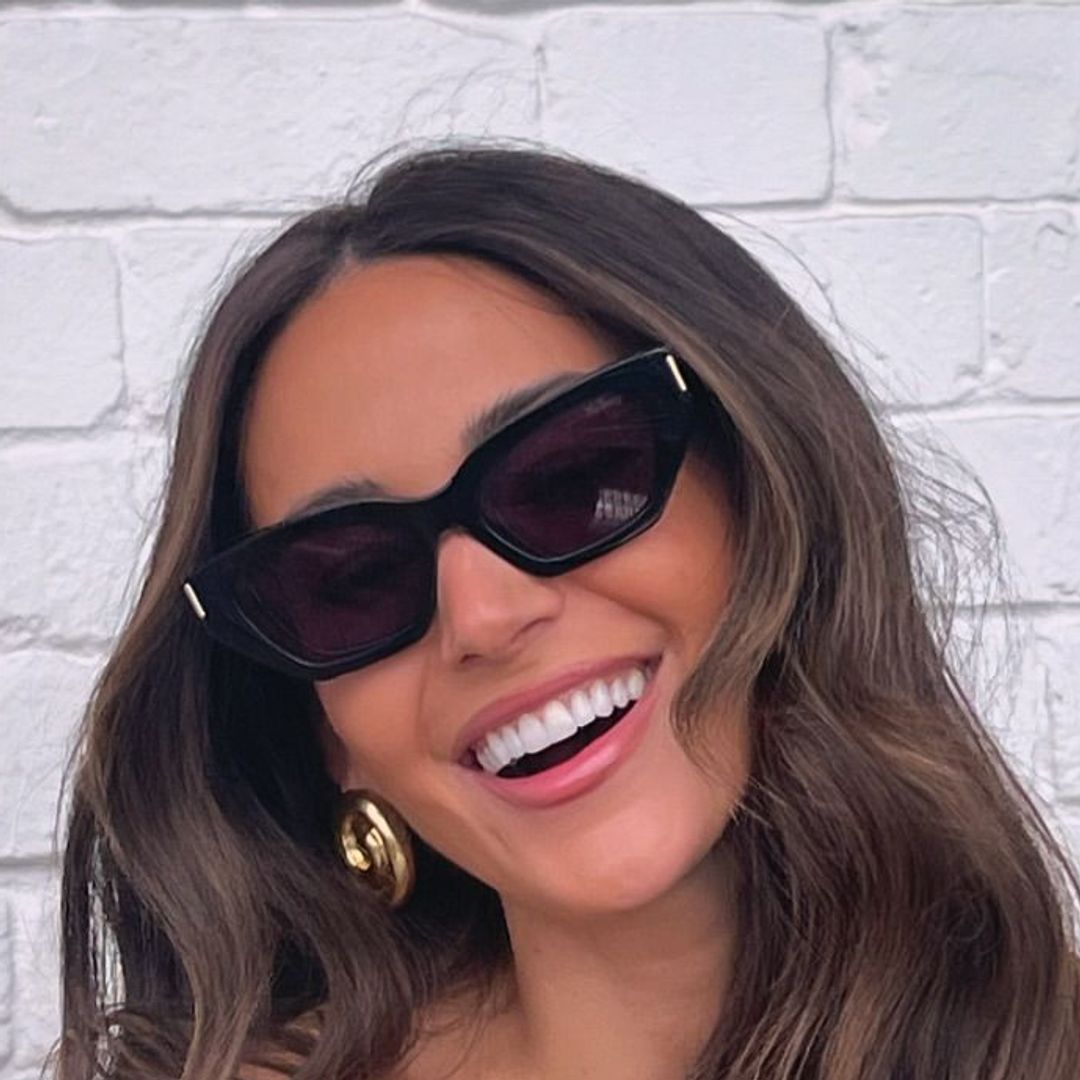 Sunkissed Michelle Keegan looks unreal rocking strapless top and mermaid waves