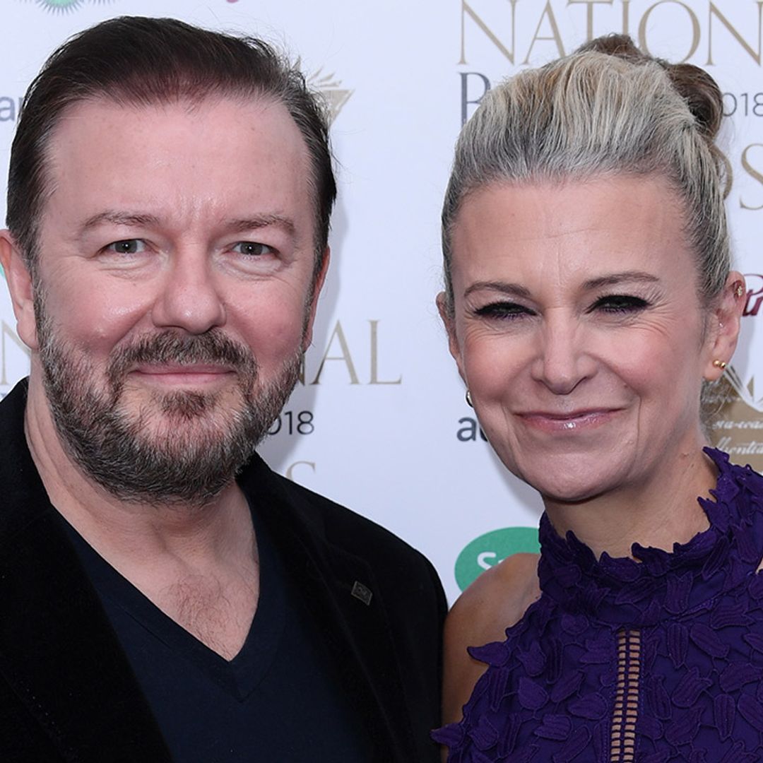 Inside Ricky Gervais and Jane Fallon's neon pink kitchen!