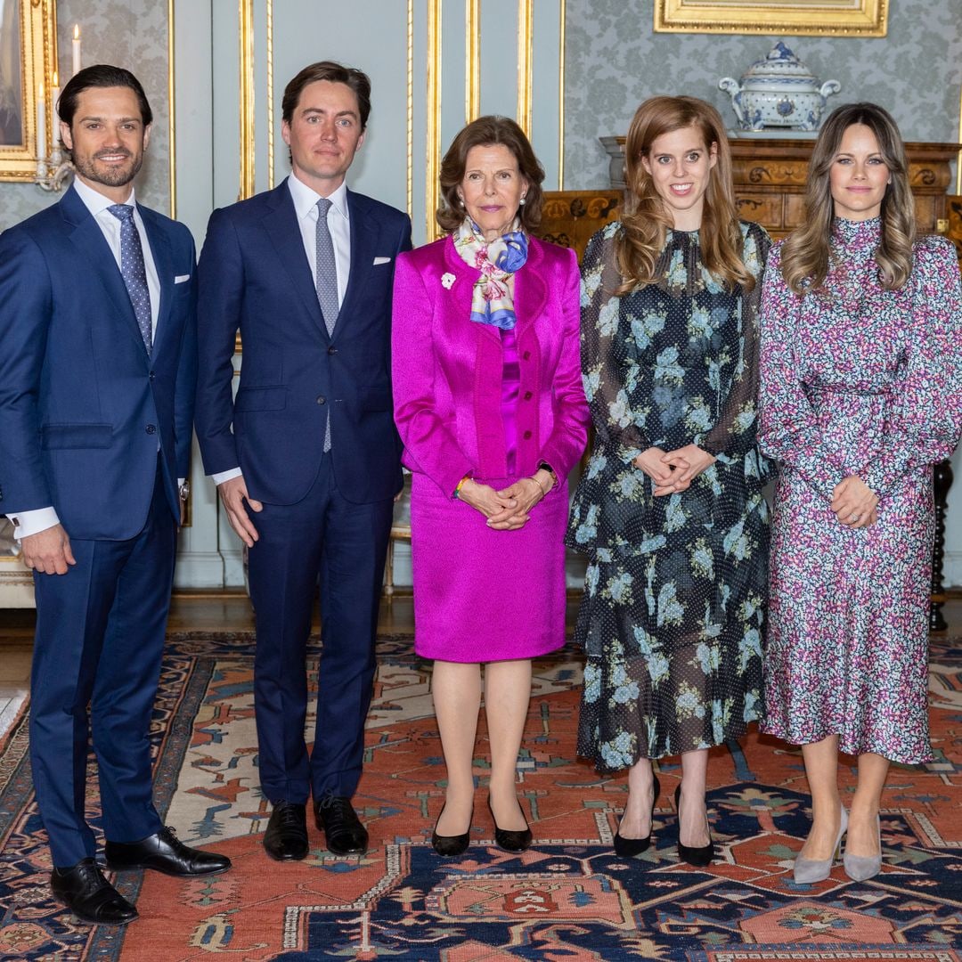 Princess Beatrice reunites with Sweden's Princess Sofia and Prince Carl Philip