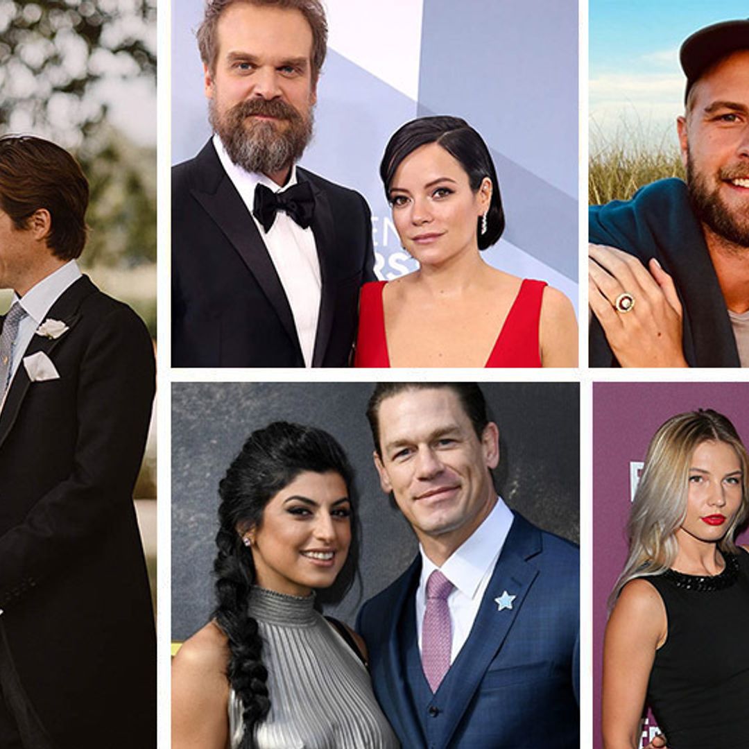 Royals and celebrities who tied the knot in 2020