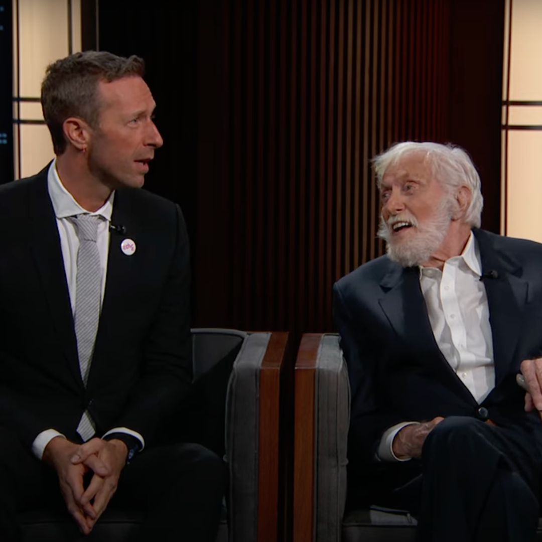 Dick Van Dyke rescued by Chris Martin during tender TV moment as star, 98, stumbles