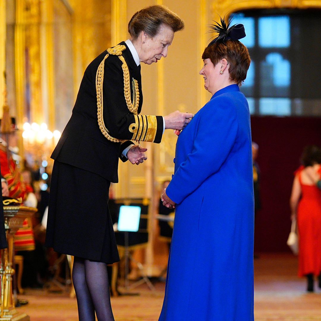 Princess Anne hosts first investiture of the year amid King Charles's winter break