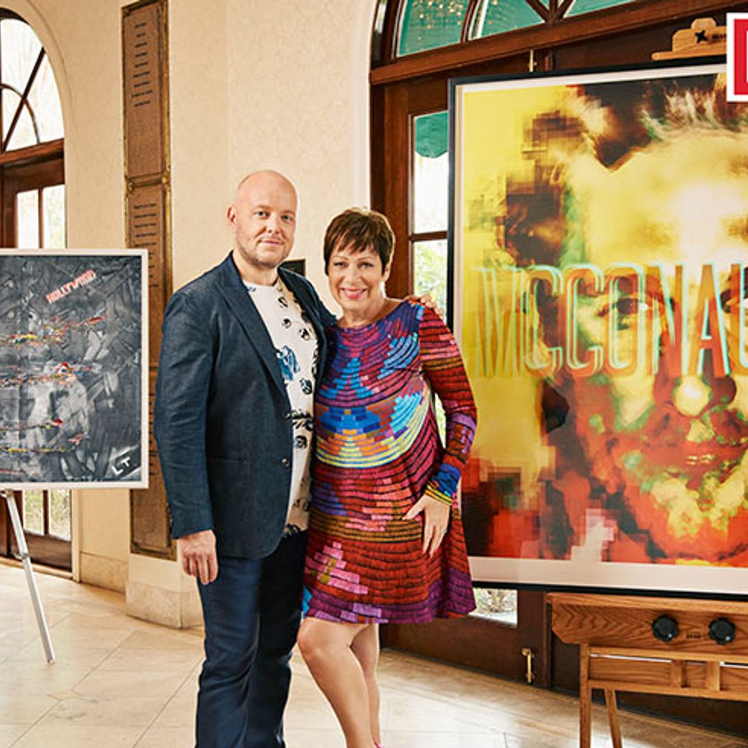 Denise Welch on the exciting Hollywood career of her artist husband Lincoln Townley