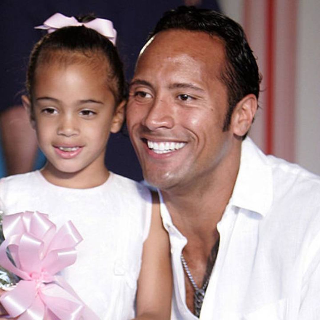 Dwayne Johnson's daughter Simone is so grown up - see the WWE star Ava Raine