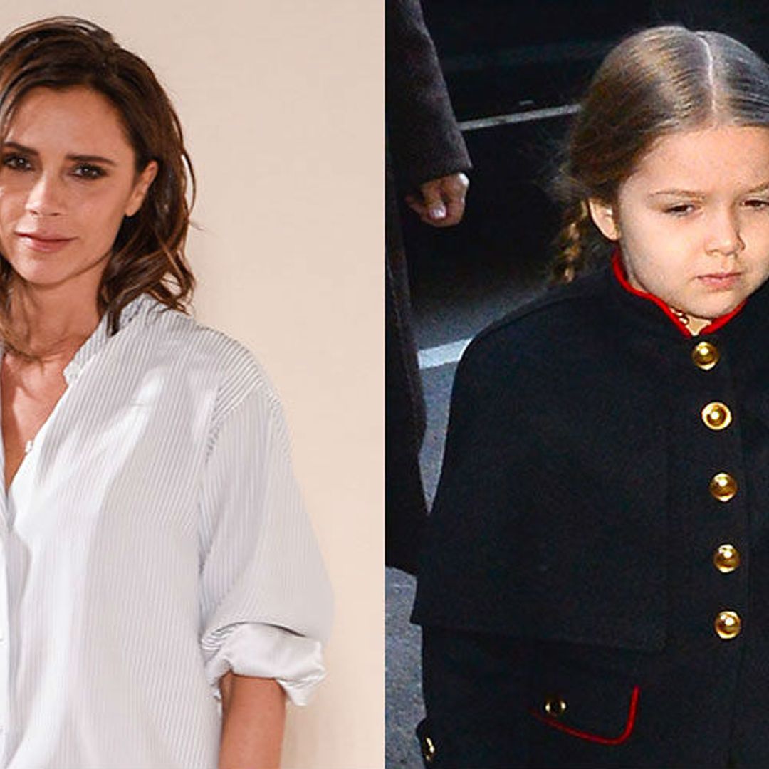 Harper Beckham is her mum’s mini-me – see the adorable photo