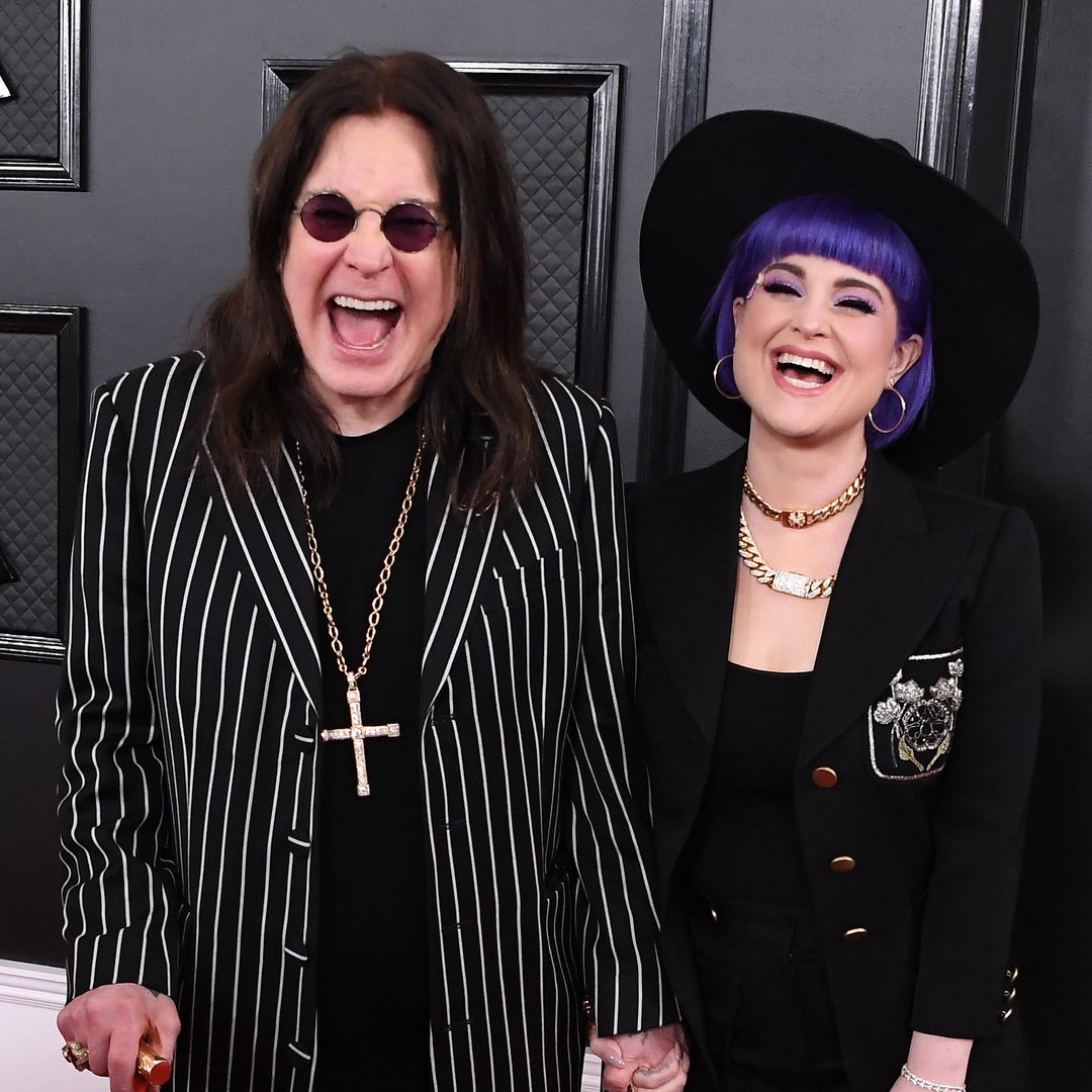 Kelly Osbourne steps out with rarely-seen brother to honor dad Ozzy