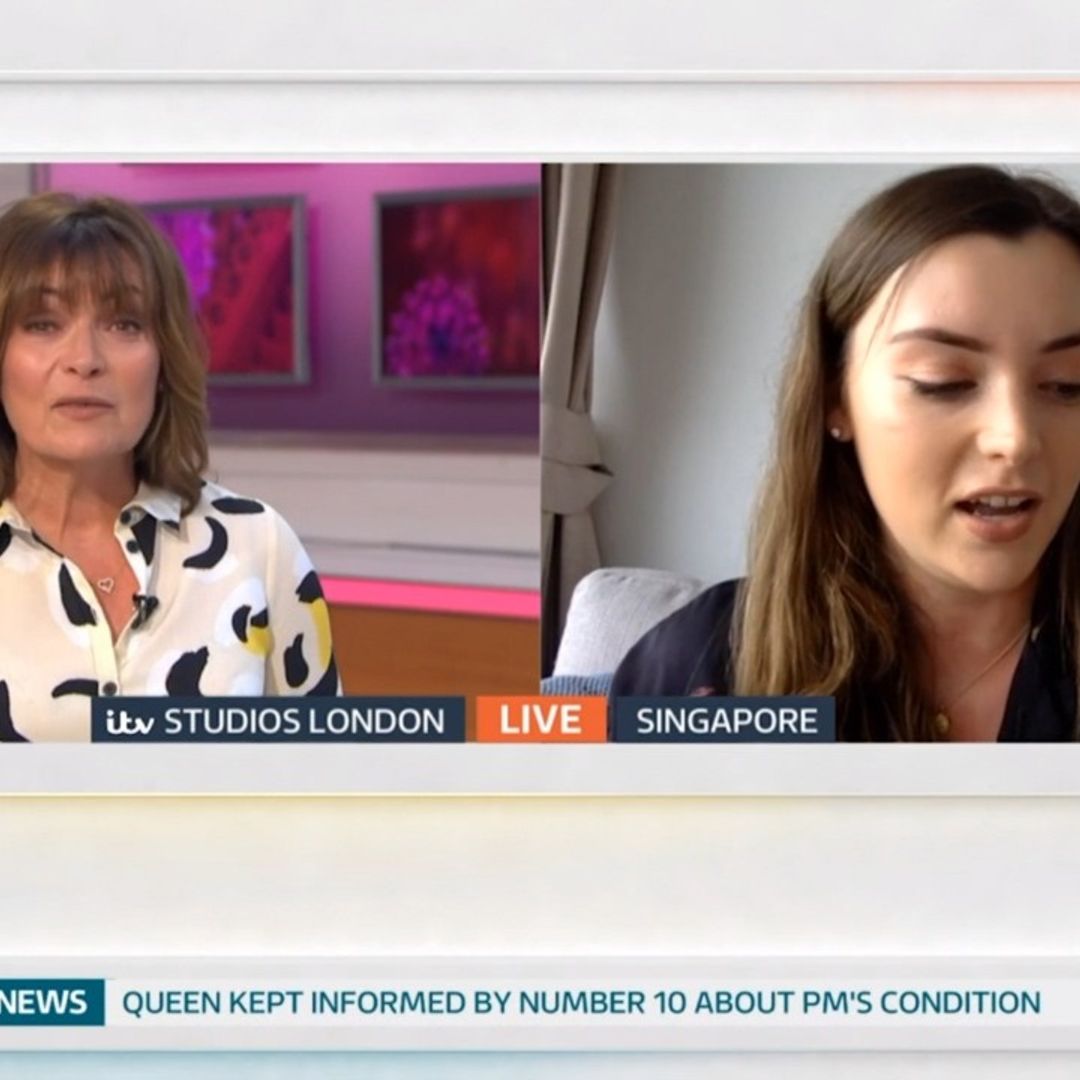 Lorraine Kelly breaks down in tears while talking to daughter Rosie on Good Morning Britain - watch