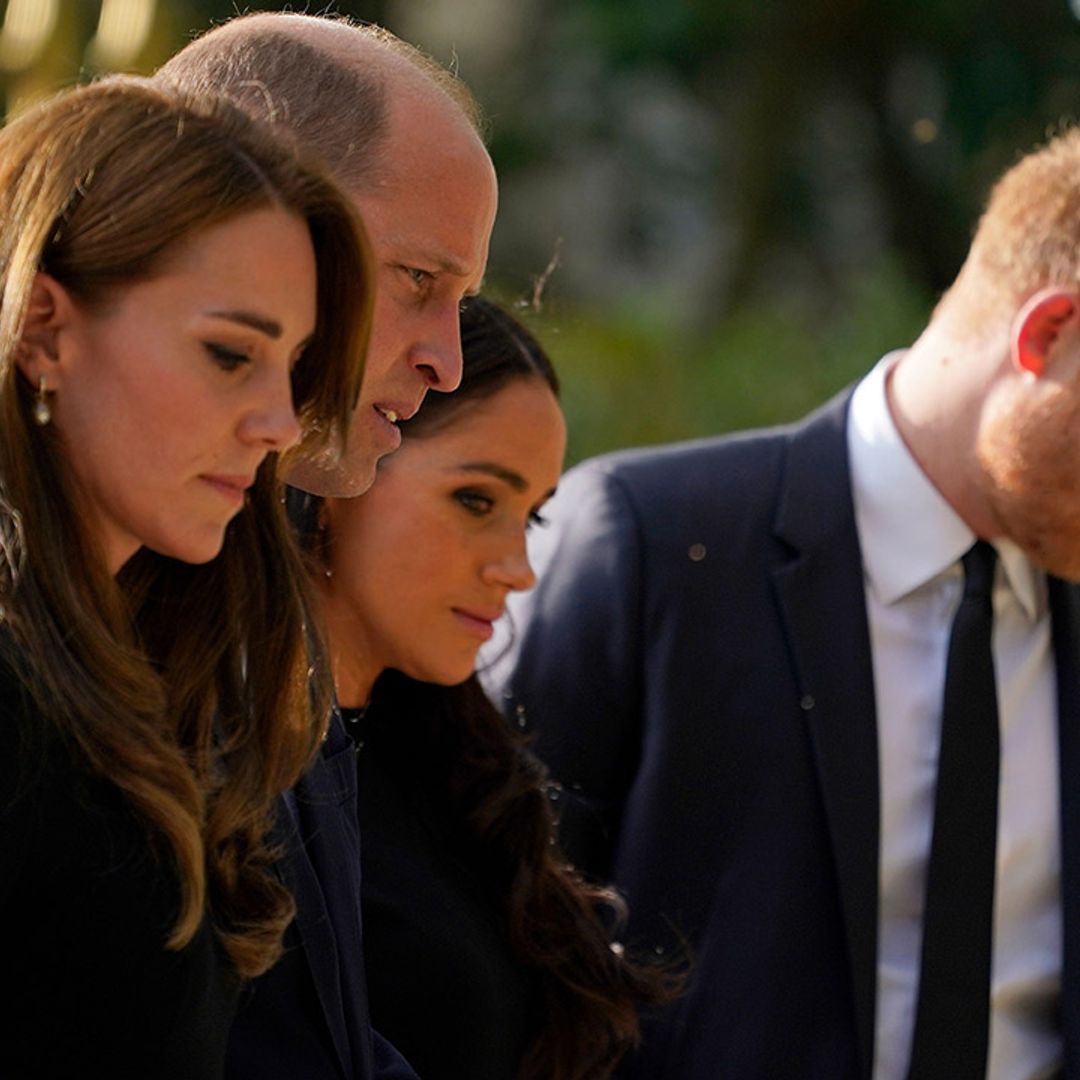 Prince William and Kate Middleton reunite with Prince Harry and Meghan Markle in surprise outing - all the photos