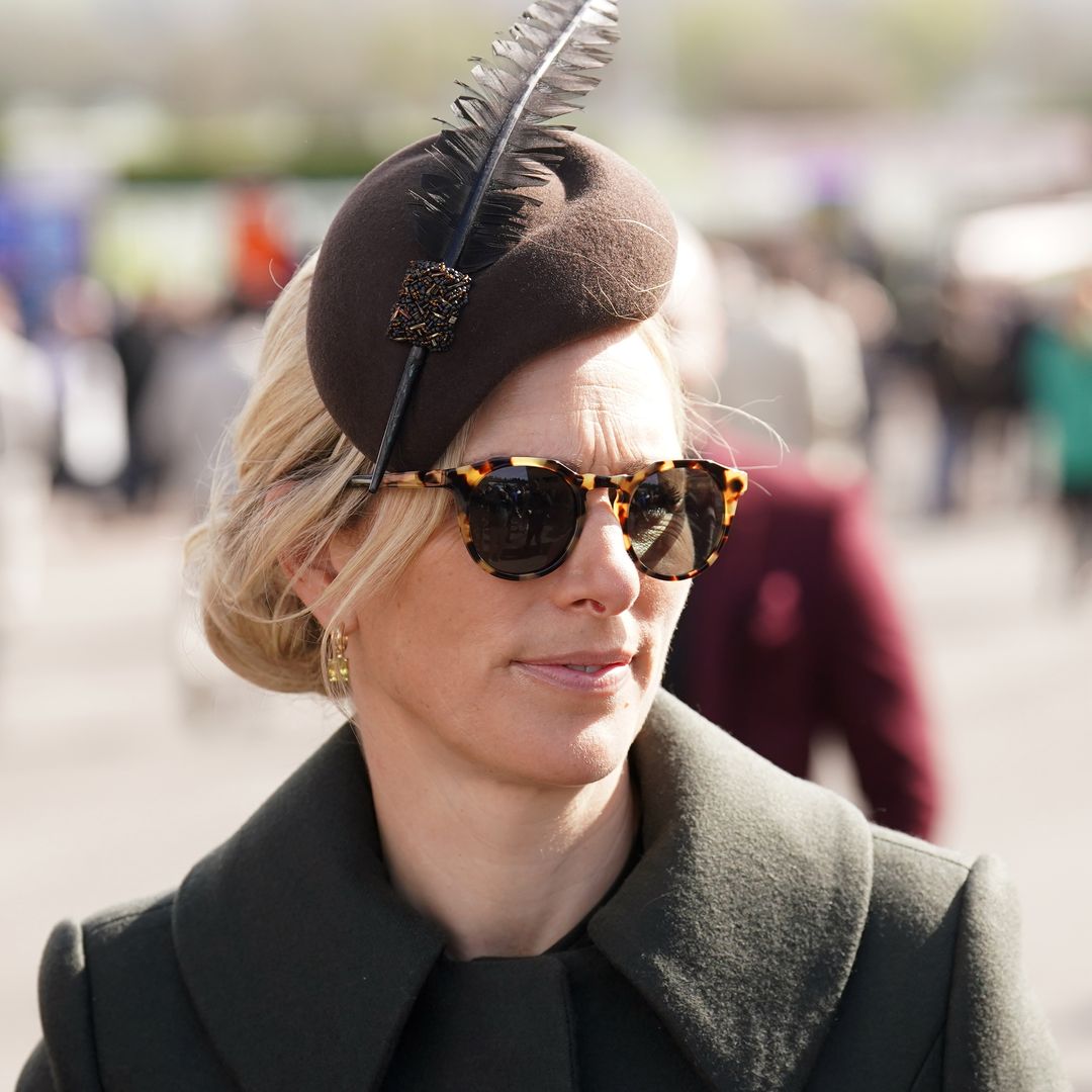 Zara Tindall highlights waist with cinched-in coat at the races