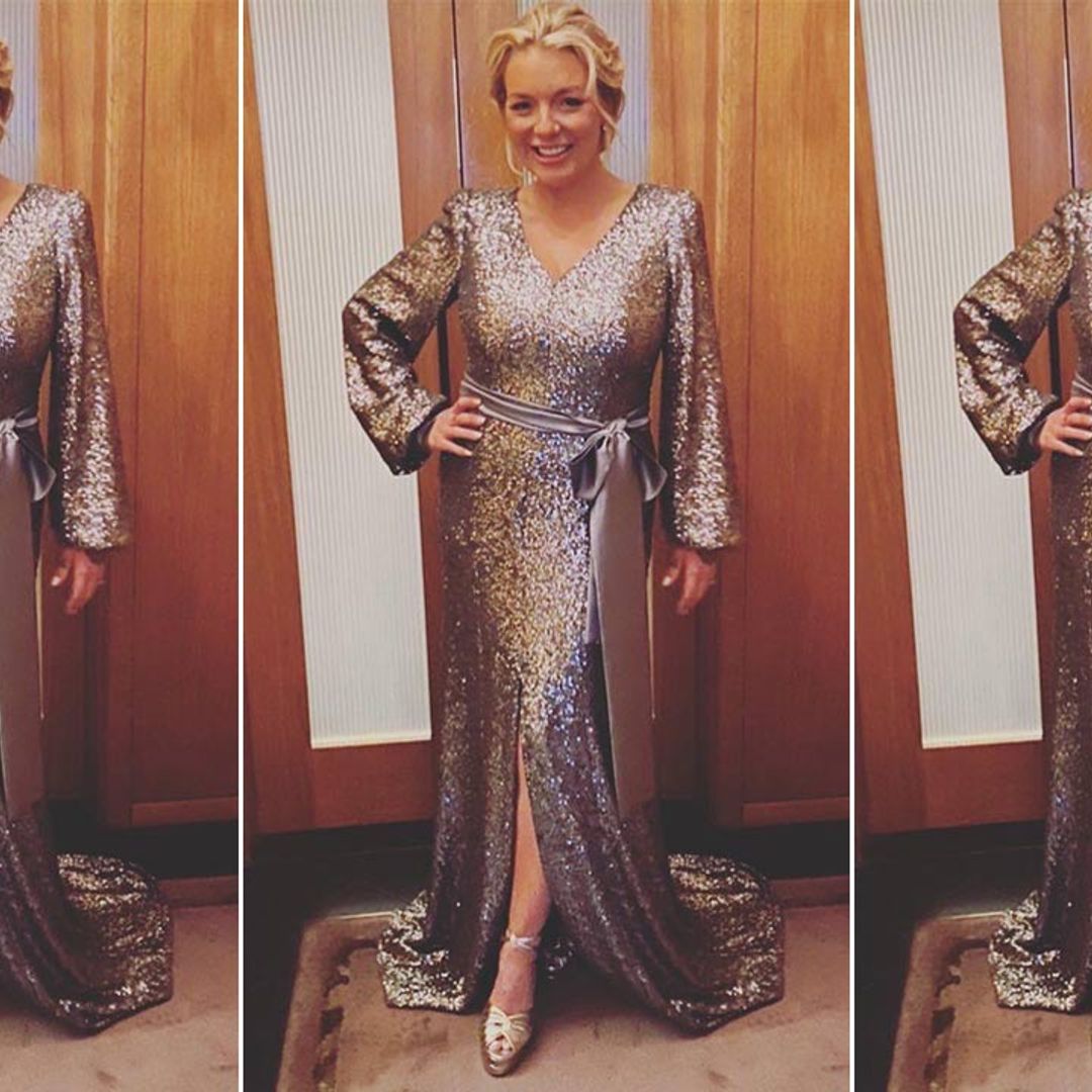Sheridan Smith stuns in glittering gown 11 weeks after giving birth
