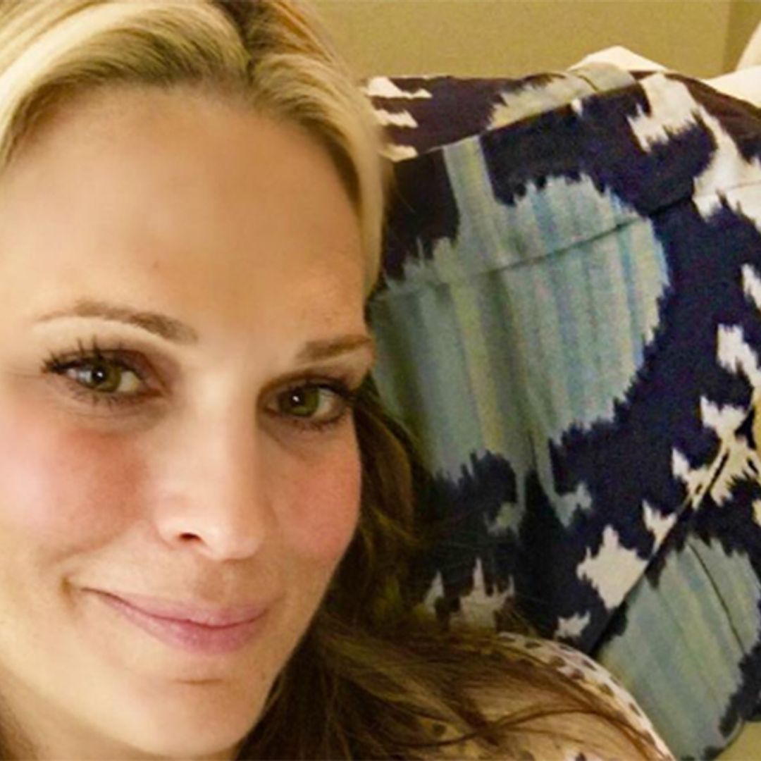 Molly Sims welcomes third baby – see the sweet photo!