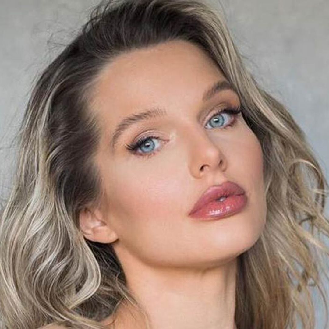 Helen Flanagan wows fans in denim hot pants and corset top
