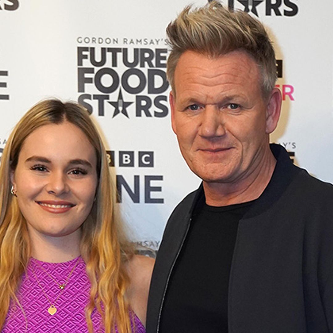 Gordon Ramsay's daughter Holly dotes on little brother Oscar in adorable photo
