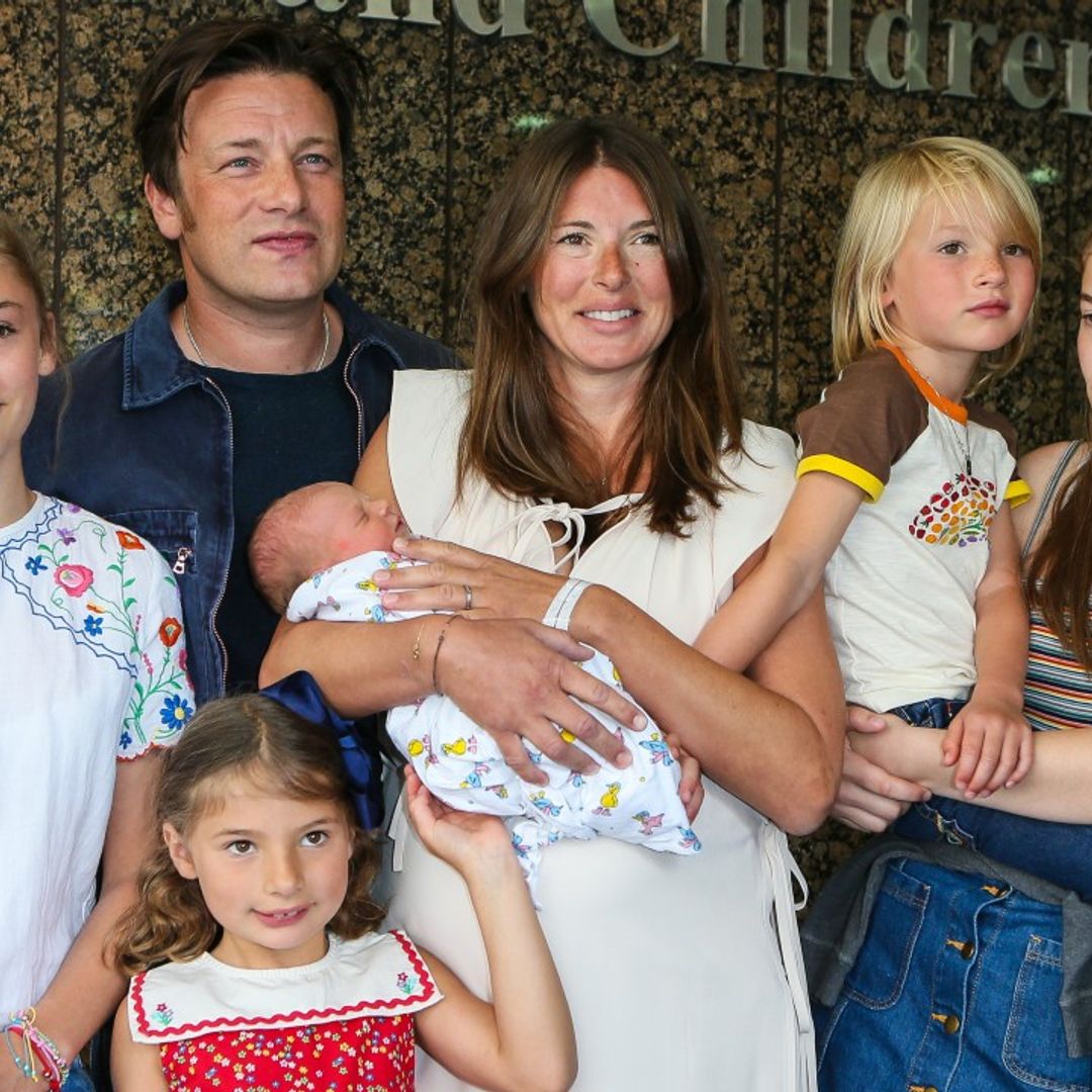 Jamie Oliver's wife Jools shares incredible throwback photo of their children