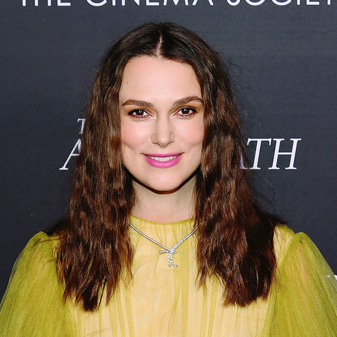 Keira Knightley glams up for The Aftermath screening and reveals a HUGE secret about Love Actually