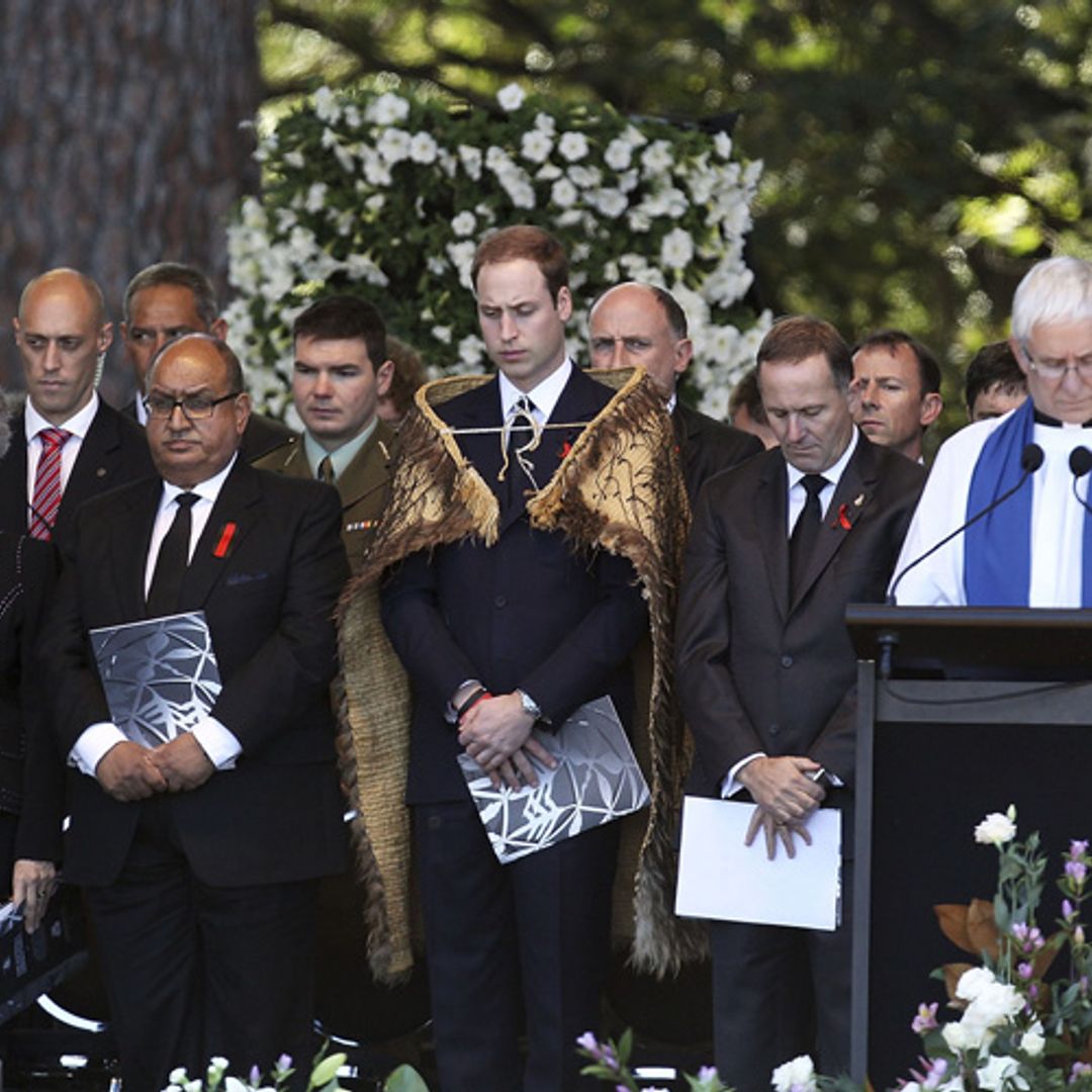 A future King's heartfelt message of support to New Zealand earthquake victims
