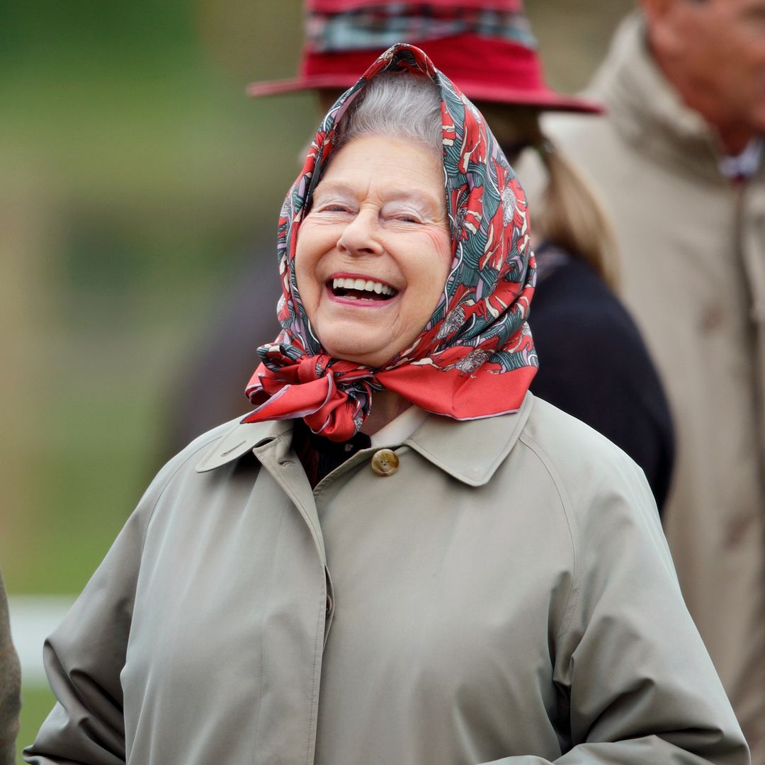 Late Queen struts and poses in unearthed Balmoral footage