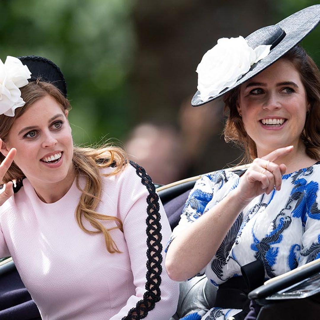 Princess Eugenie reunited with Princess Beatrice after royal wedding